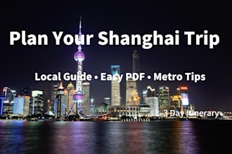 create a personalized shanghai itinerary with local secrets