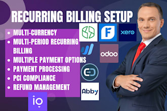 set up and manage recurring billing systems for businesses