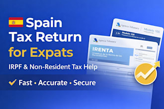 file your spain tax return irpf non resident expat tax and vat filing modelo 210