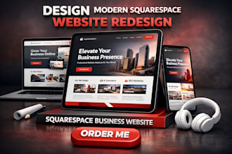 design modern squarespace website redesign squarespace business website