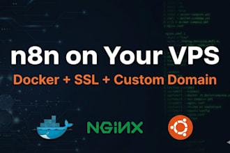 install and configure n8n on your vps with SSL and custom domain