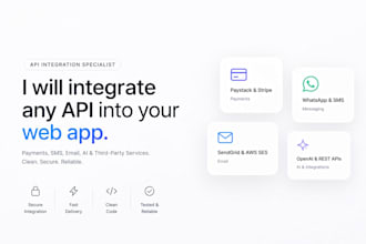 integrate any API into your web app