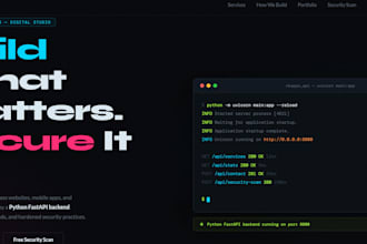 build modern and responsive and scalable websites