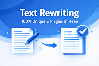 professionally rewrite and paraphrase your text