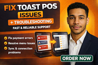 toast pos troubleshooting, fix pos errors, restaurant pos support