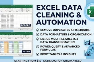 clean and automate your excel data