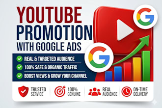 do youtube video promotion with google ads to channel growth