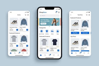design UI UX for ecommerce platforms