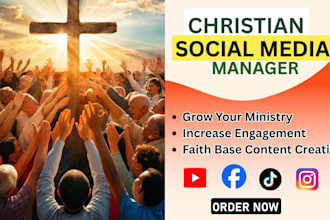 be your christian social media marketing manager