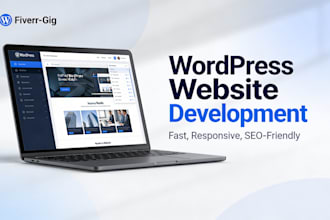 design wordpress website design and development