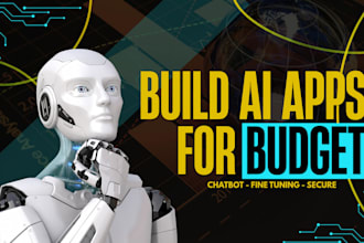 create an app for you, including ai chat or support