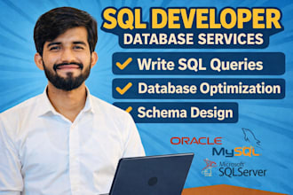 build sql queries and customize database on oracle, mysql, mssql