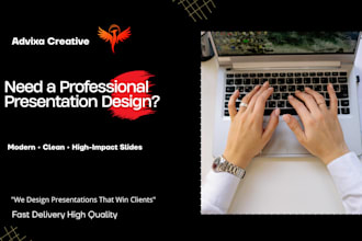 modern 10 slide ad design