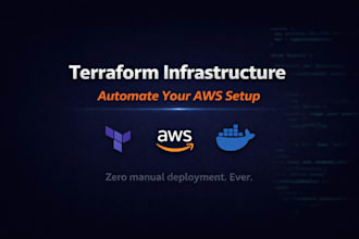 write terraform scripts to automate your AWS or cloud infrastructure