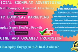 do organic boomplay ads for best boomplay music growth and real engagement