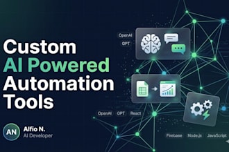 build a custom ai powered automation tool for your business