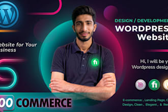 design ecommerce store and online webshop using woocommerce wordpress