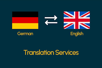 translate englisch or albanian to german manually
