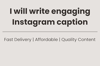 write engaging instagram captions