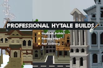 build professional custom hytale worlds and maps