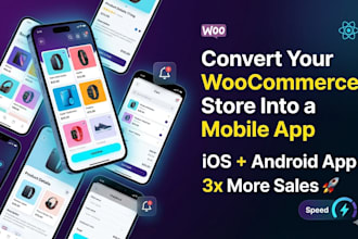 build a woocommerce react native app for ios and android