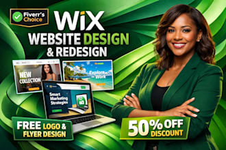 wix website design wix website redesign wix development revamp wix website