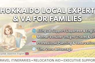 design a family friendly hokkaido travel itinerary and guide