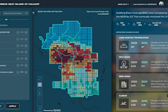 create professional gis maps and spatial data visualizations