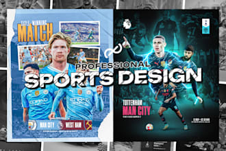 design professional sport graphics media