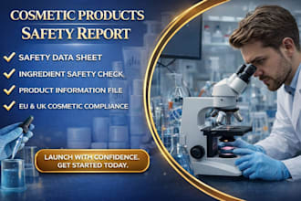 create cosmetic safety documentation for eu and UK compliance