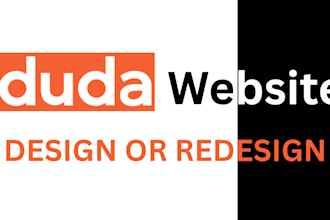 design duda landing page, duda redesign, create duda landing page