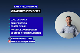 be your professional graphic dsigner
