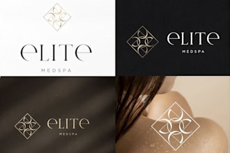 design modern luxury fashion and beauty brand logo