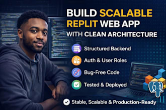 build scalable replit web app with clean architecture and no bugs