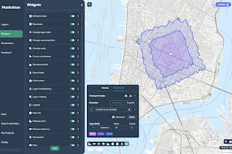 do geospatial analysis and mapping using python or gis tools