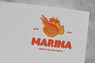 design food restaurant cafe bakery dessert donut logo