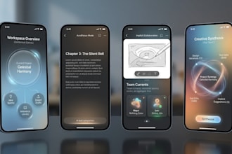 design UI UX with creative concepts