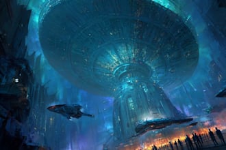 concept art for science fiction