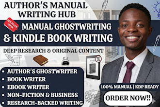 be your ebook writer, ebook ghostwriter, ghost book writer, amazon kindle book