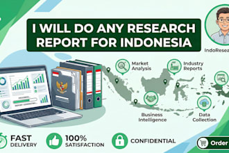 do a research report and trend for topic in indonesia