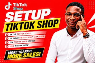 setup tiktok shop be your tiktok shop manager fix tiktok shop usa tik tok shop