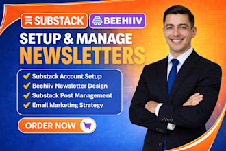 setup substack account manage substack newsletter substack post substack podcast