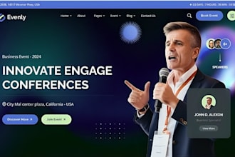 design squarespace webinar website event registration website landing website