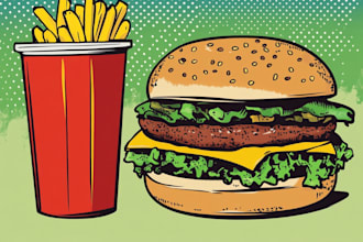 food and drink illustration