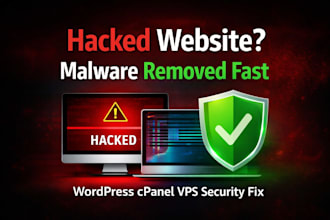 remove malware and secure your server website cpanel directadmin vps