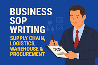 write business customized standard operating procedures
