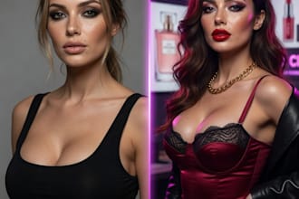 create ultra realistic ai model photos, for branding and ads