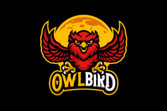 design high quality owl logo with unlimited revision