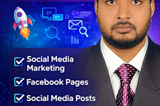 do digital marketing, facebook page setup and design