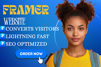 framer website design redesign update fix framer website framer landing page